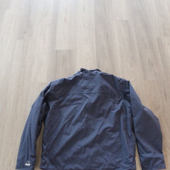 Carhartt Men's Blue Storm Defender Jacket Shoreline Waterproof Large heavy chore - Picture 7 of 9